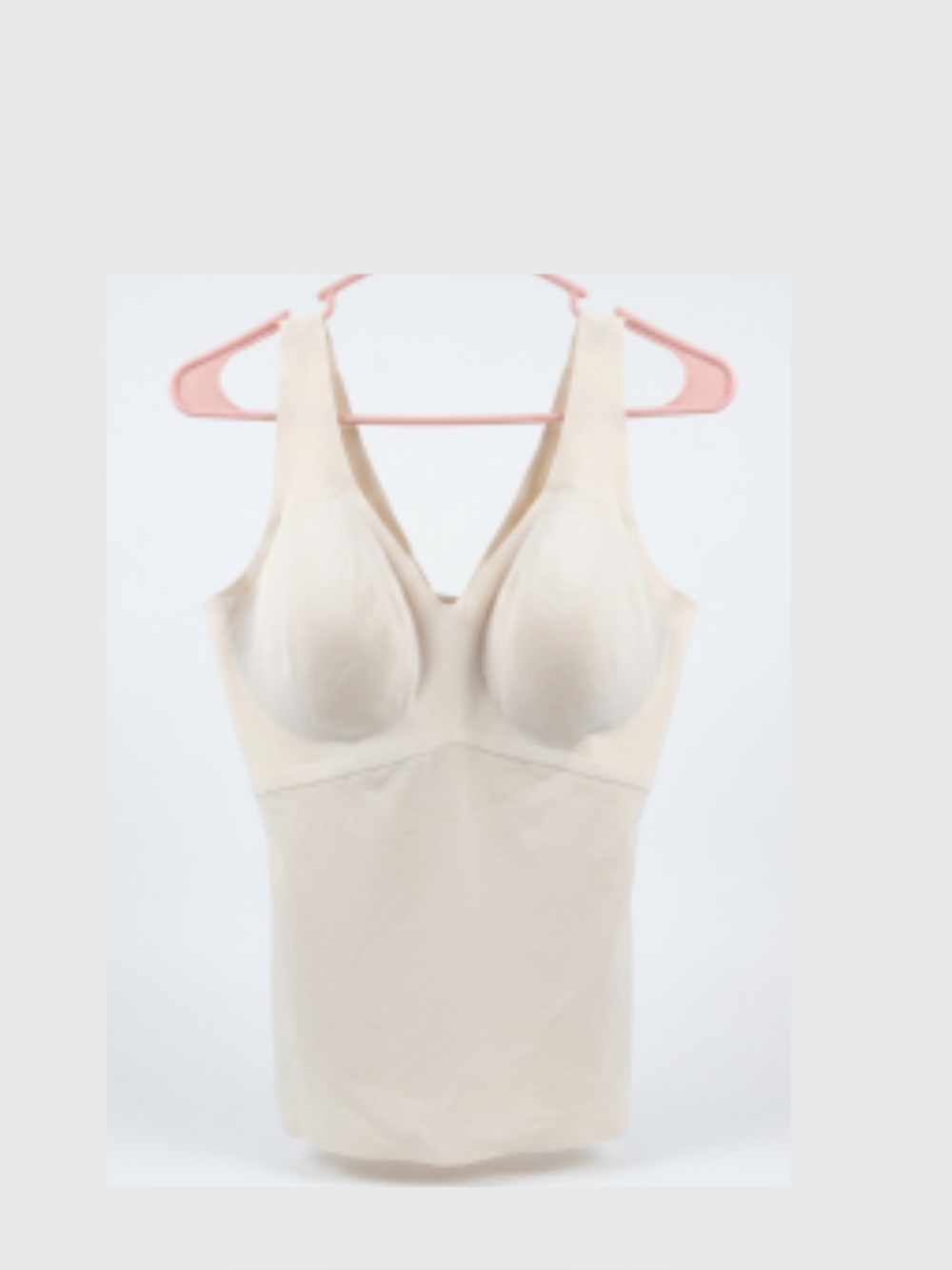 Honeylove Cream Sculpting Camisole with Built-In Cups